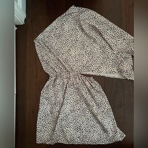 One shoulder summer dress